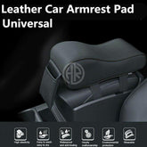 Premium Grey Arm Rest Cushion with Memory Foam  Universal Car Accessory